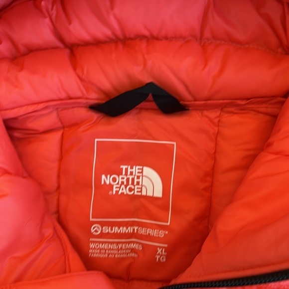 THE NORTH FACE SUMMIT BREITHORN HOODED DOWN JACKET WOMEN'S radiant orange - Picture 6 of 9